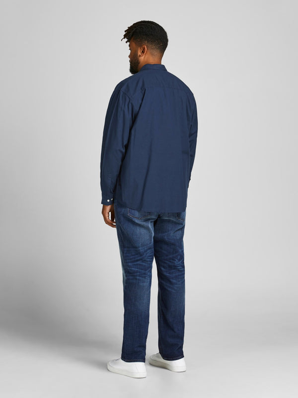 Jack&Jones Oversize Uzun Kol Minimalist Erkek Gömleği