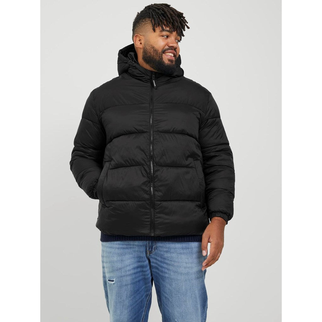 Jack&Jones Oversize Kapüşonlu Erkek Kışlık Mont - Minimalist Tarz Main image