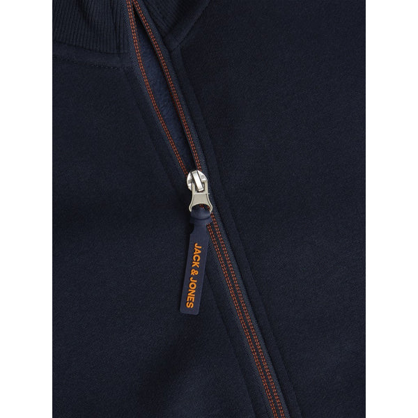 Jack&Jones Erkek Oversize Fermuarlı Yaka Sweatshirt - Günlük Kullanım