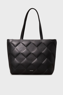 Calvin Klein Minimalist Kapitone Tote Çanta - Günlük Kullanım