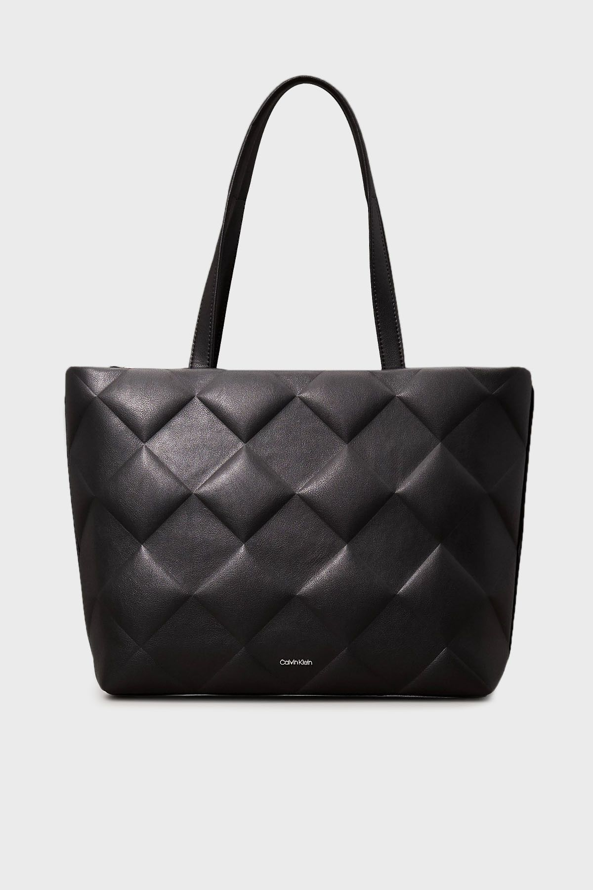 Calvin Klein Minimalist Kapitone Tote Çanta - Günlük Kullanım