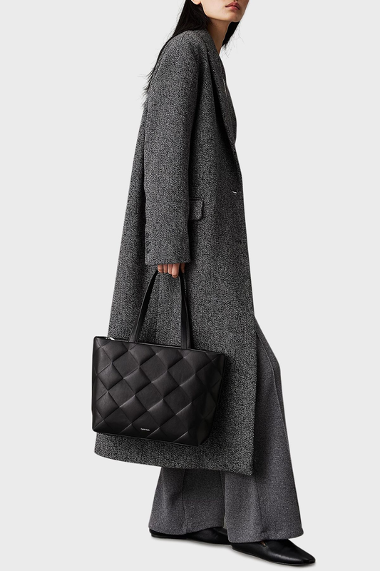 Calvin Klein Minimalist Kapitone Tote Çanta - Günlük Kullanım
