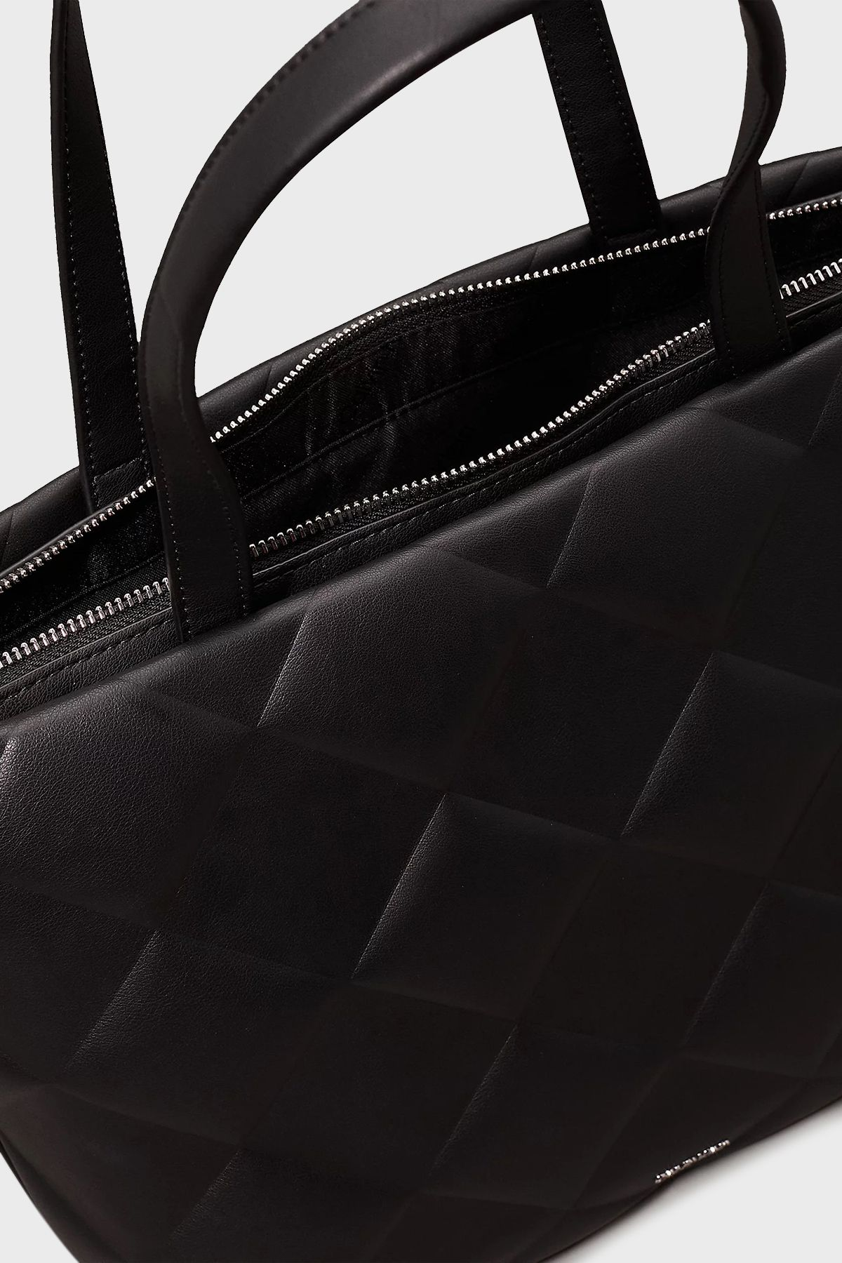 Calvin Klein Minimalist Kapitone Tote Çanta - Günlük Kullanım