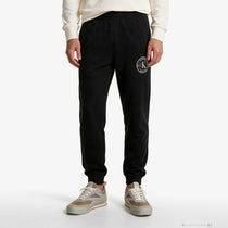 Calvin Klein Terry Crest Graphic Jogger Erkek Siyah Eşofman Altı LV04RH240G