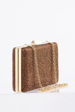 Stone Detail Chain Strap Evening Bag Explosion