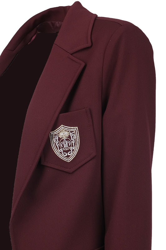 Ekol Oversize Minimalist Uzun Kol Kadın Ceket - Günlük & Şık