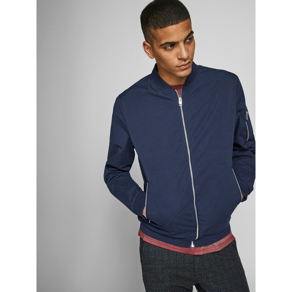 Jack&Jones Erkek Minimalist Bomber Ceket - Regular Fit Secondary image