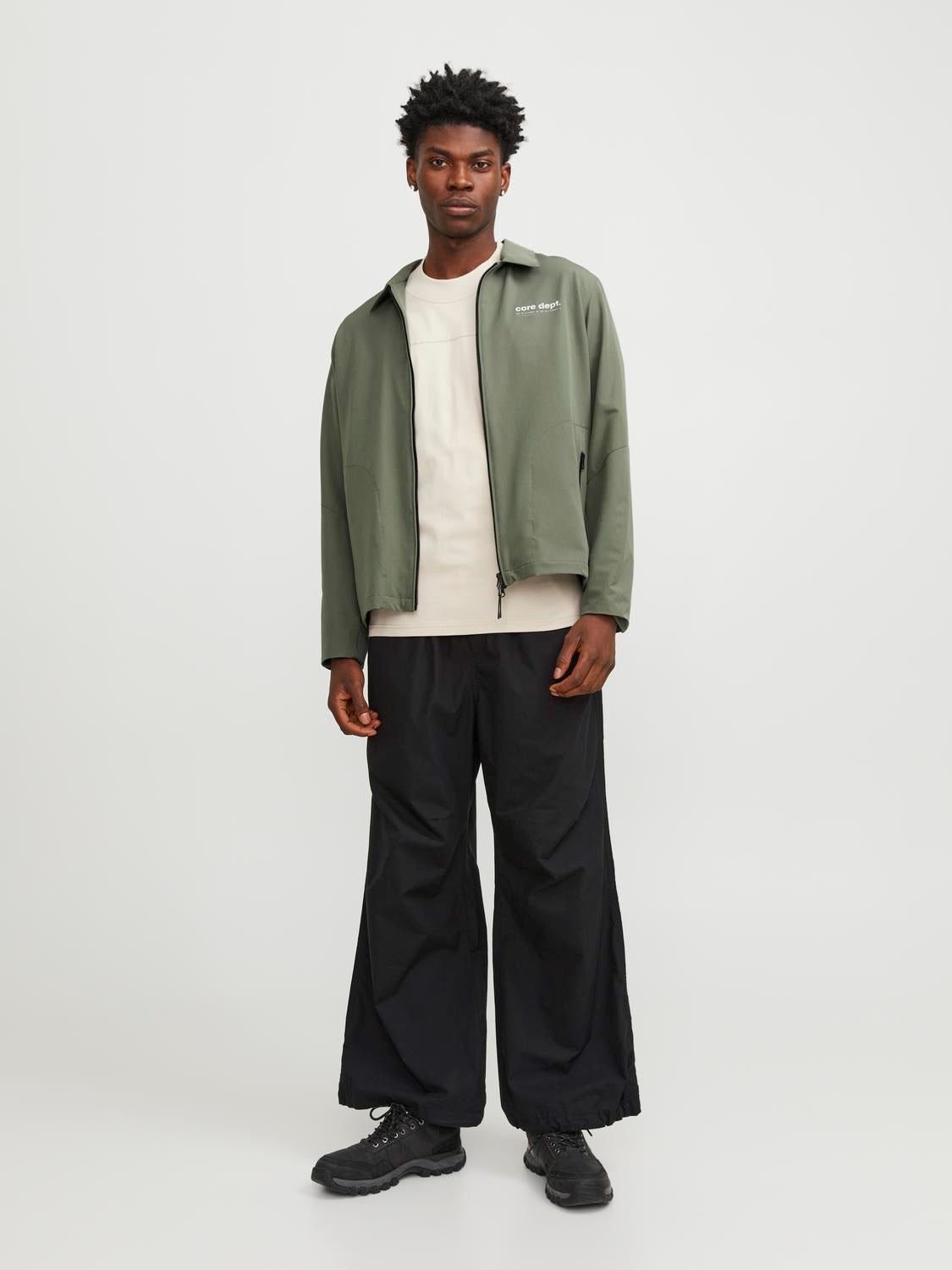 Jack&Jones Erkek Oversize Minimalist Ceket - Günlük Spor