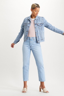 Levi's Kadın Oversize Denim Ceket - Günlük Vintage Stil