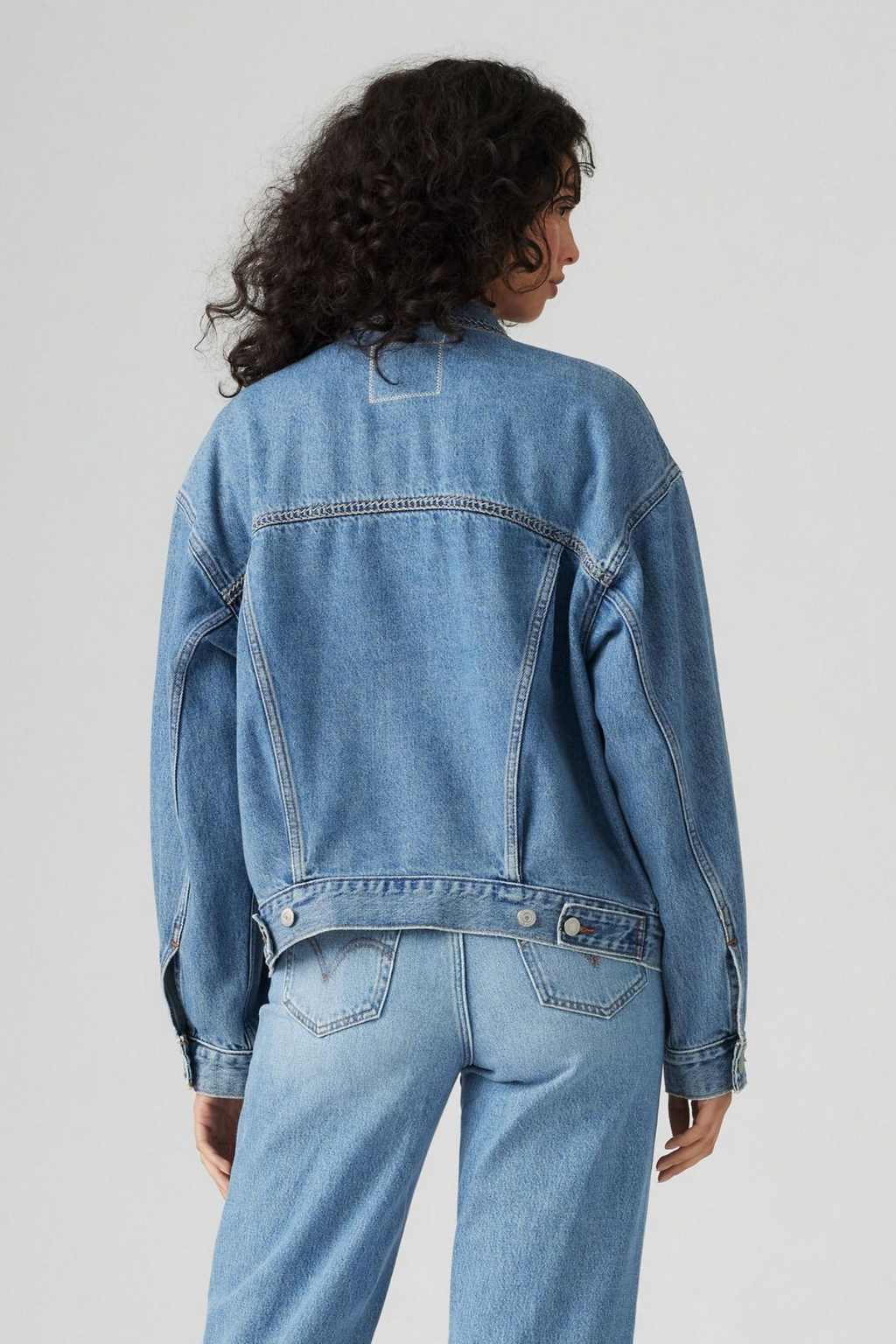 Levi's Oversized Jean Ceket Kadın - Günlük Minimalist Stil