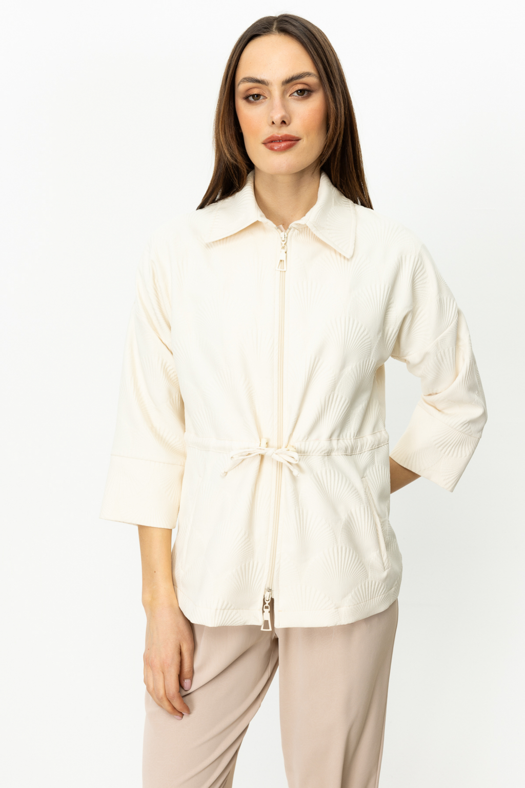 On Minimalist Oversize 3/4 Kol Kadın Ceket - Günlük & İş