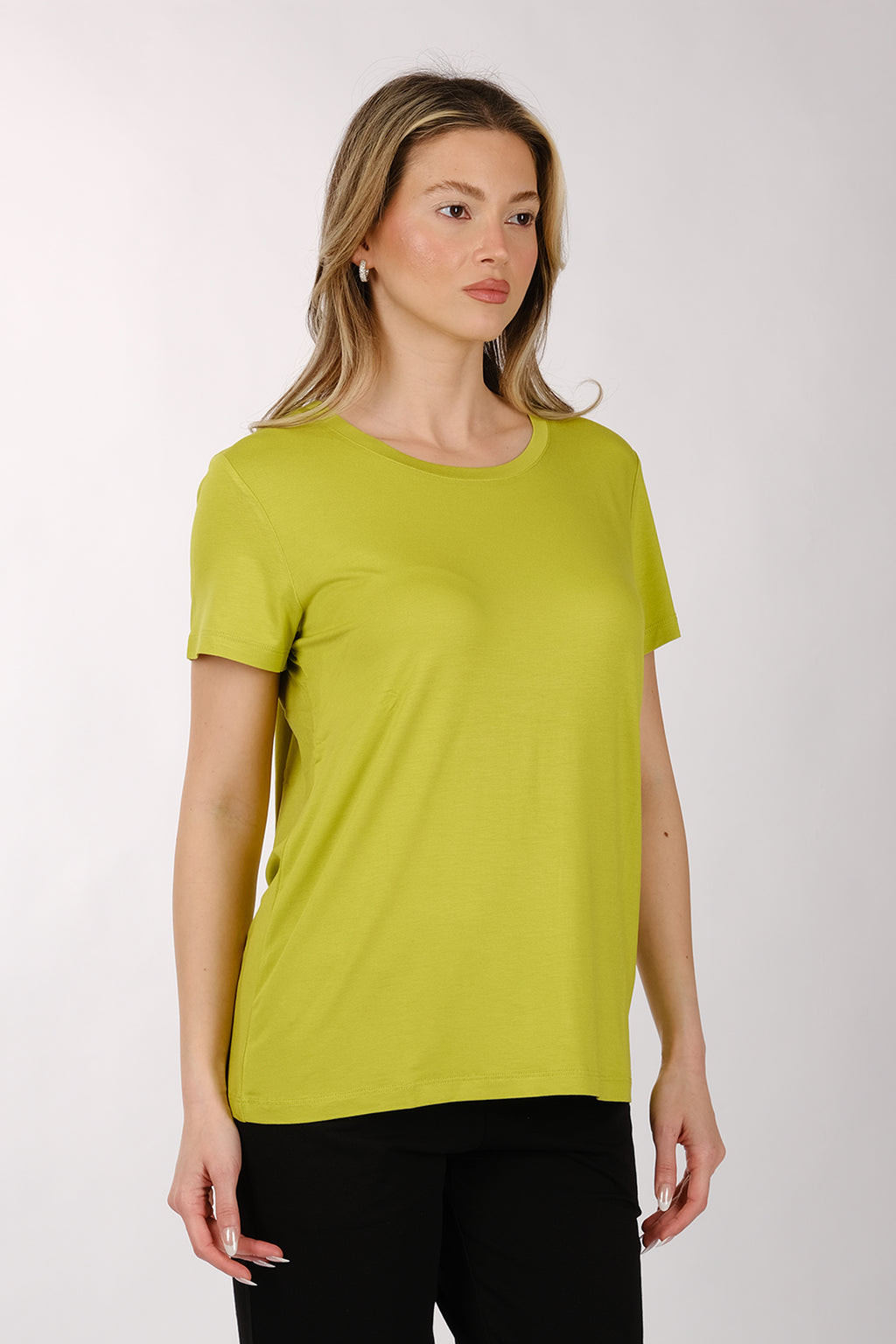 Daido Kadın Oversize T-Shirt - Kısa Kol Yuvarlak Yaka Minimalist Günlük
