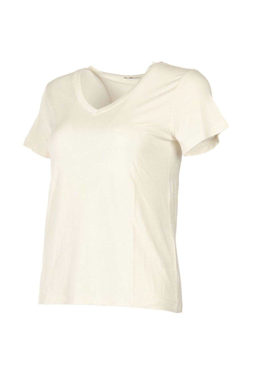Daido Kadın V Yaka Kısa Kol Minimalist T-Shirt - Rahat ve Şık