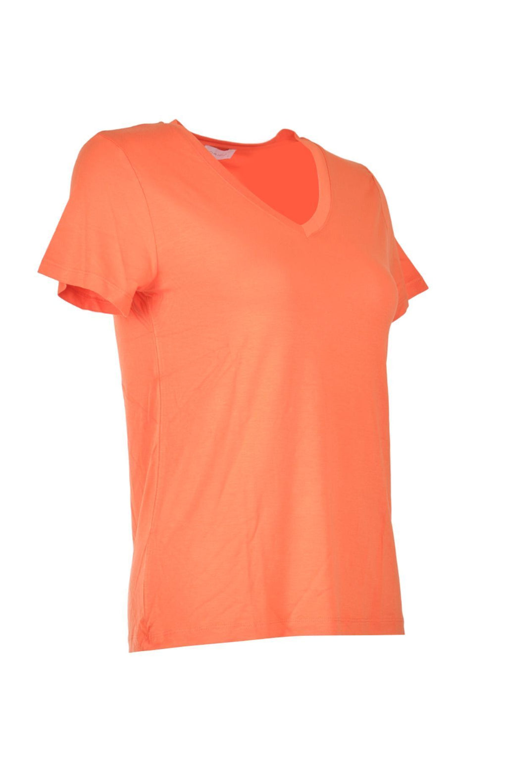 Daido Kadın V Yaka Kısa Kol Minimalist T-Shirt - Rahat ve Şık