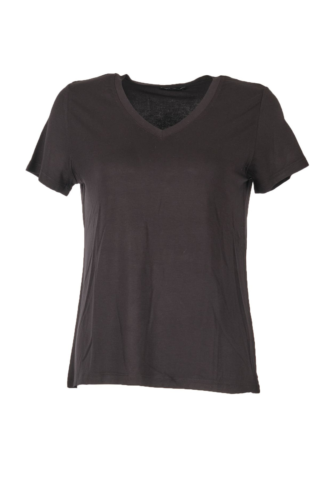 Daido Kadın V Yaka Kısa Kol Minimalist T-Shirt - Rahat ve Şık
