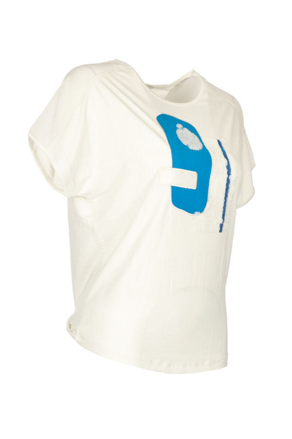 Daido Oversize Kadın T-Shirt - Minimalist Stil Kısa Kol