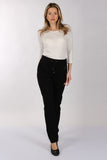 Daido Minimalist Regular Fit Kadın Pantolon - Bel Bağcıklı, Günlük Kullanım