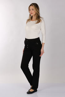 Daido Minimalist Regular Fit Kadın Pantolon - Bel Bağcıklı, Günlük Kullanım