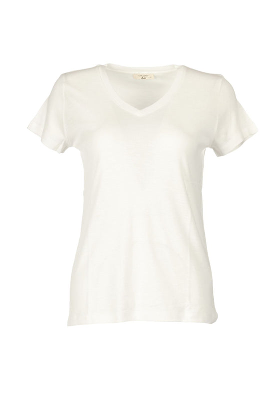 Daıdo Oversize V Yaka Kısa Kol Kadın T-Shirt - Rahat ve Şık Günlük Kombin