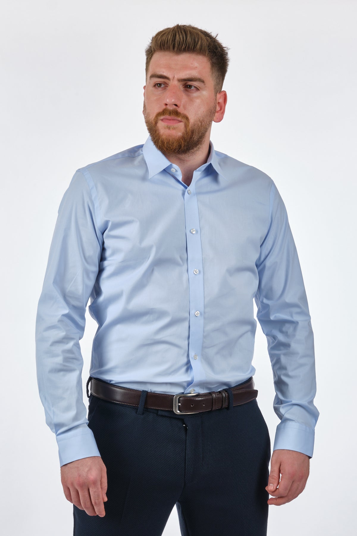 Damat Tween Minimalist Uzun Kol Gömlek - İş ve Günlük Kullanım Secondary image