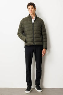 Desen Erkek Kapitone Şişme Mont 26KDSN25428