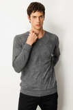 Pattern Men's Sweater 25KDSN25604