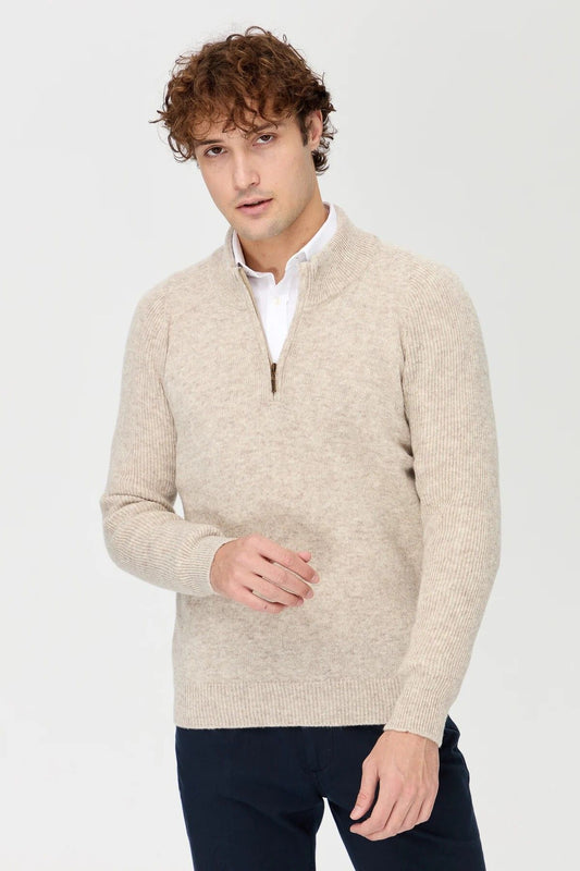 Patterned Men's Sweater DSN24K22590