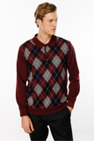Pattern Men's Sweater DSN24K24513