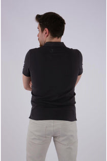 Desen Erkek Polo Yaka Kısa Kol T-Shirt - Minimalist ve Şık