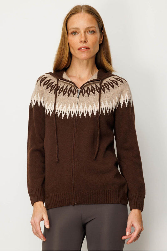 Patterned Women's Jacket 25KDSN25230