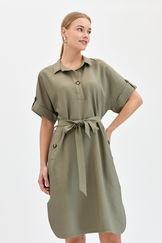 Patterned Women's Dress DSN24078