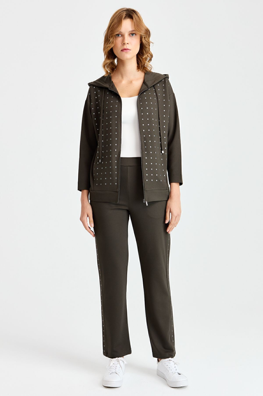 Patterned Women's Sweatpants DSN23012