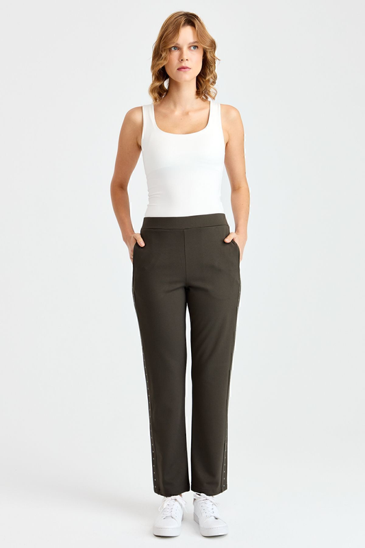 Patterned Women's Sweatpants DSN23012