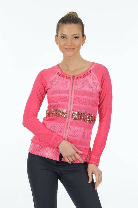 Patterned Women's Cardigan 21120813