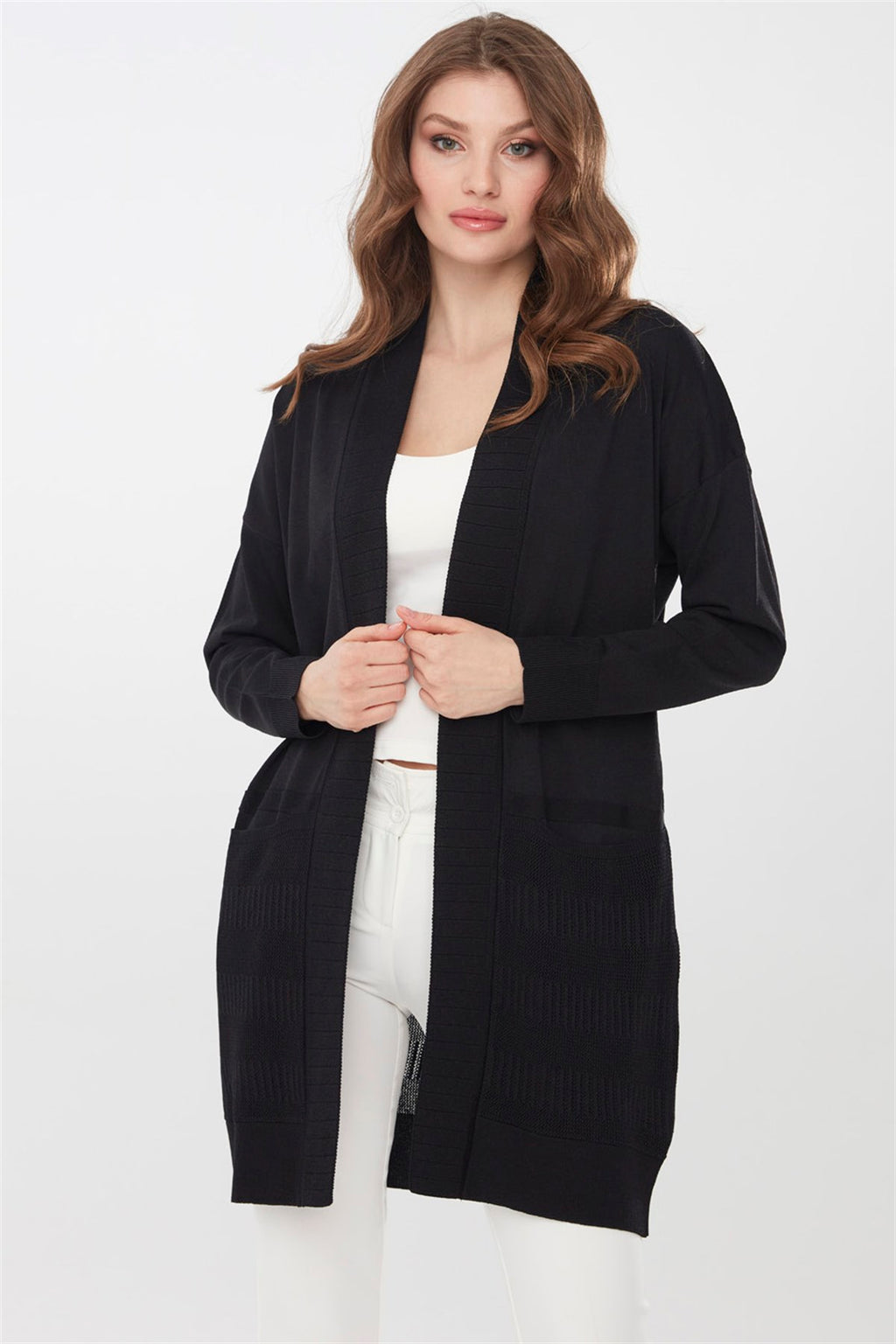 Desen Kadın Hırka 23122356