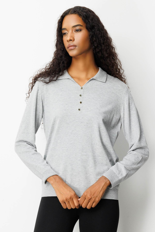 Patterned Women's Sweater 25KDSN23026