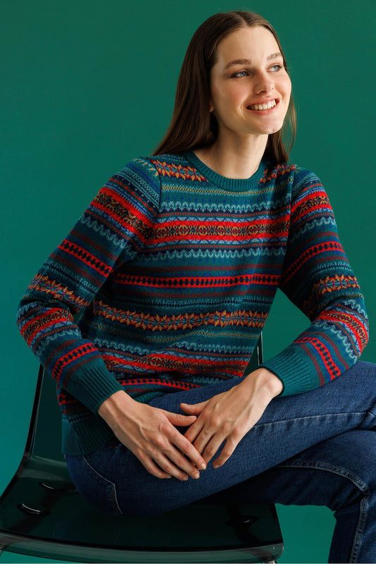 Patterned Women's Sweater 25KDSN25100