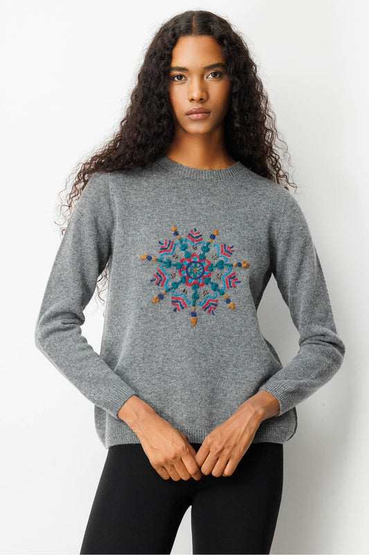 Pattern Women's Sweater 25KDSN25212