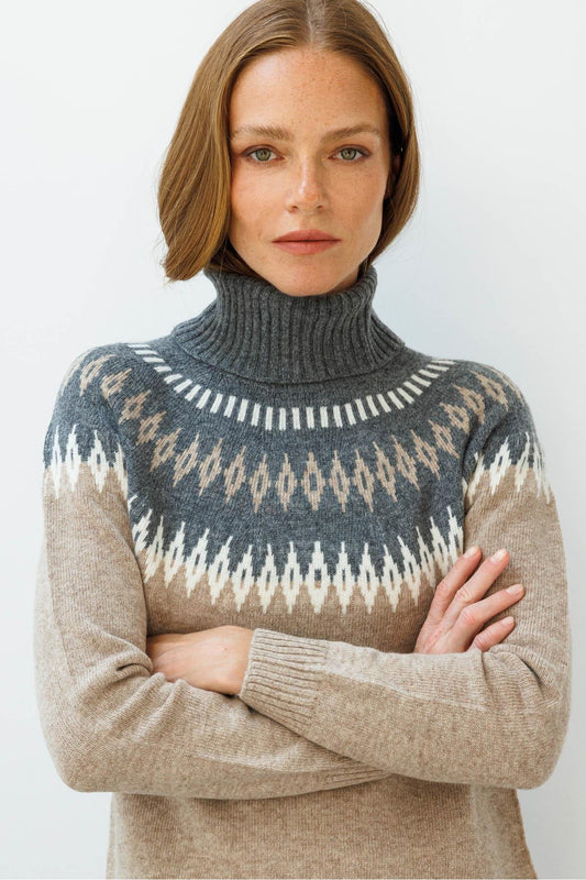 Patterned Women's Sweater 25KDSN25219