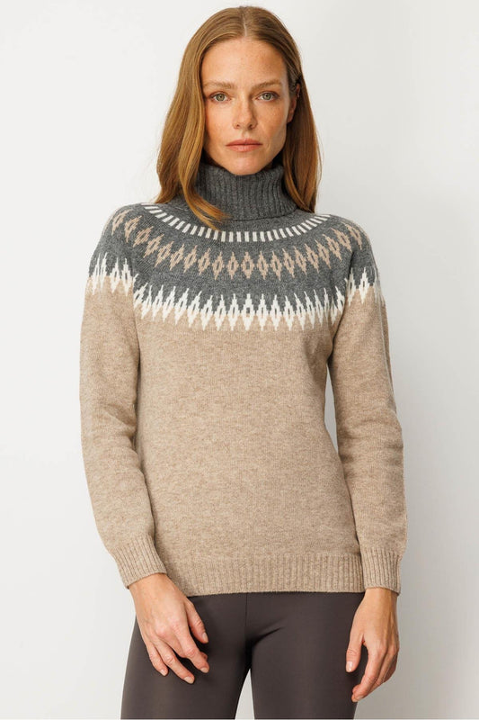 Patterned Women's Sweater 25KDSN25219