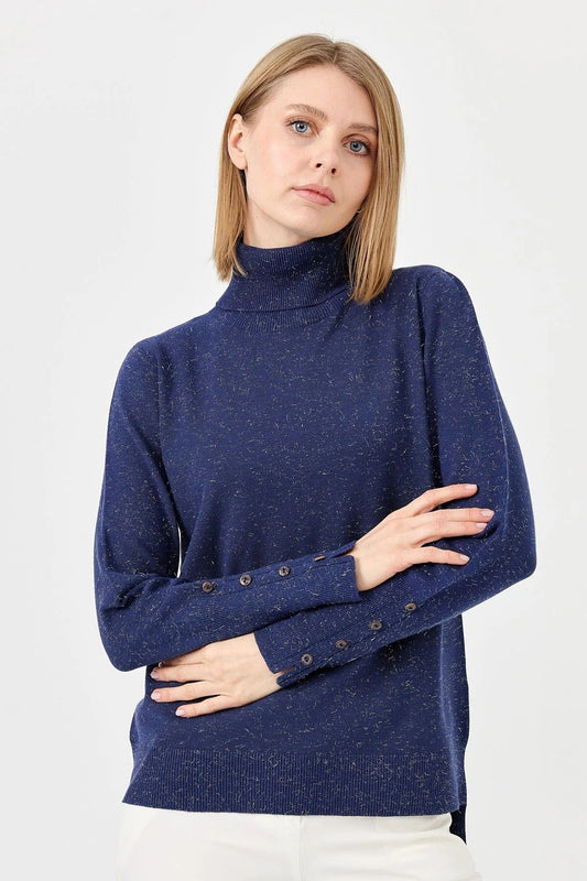 Patterned Women's Sweater DSN24K22330