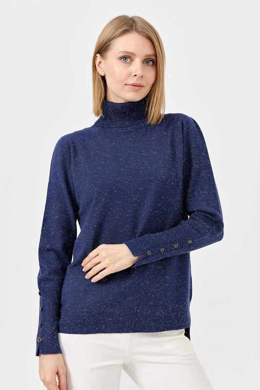 Patterned Women's Sweater DSN24K22330
