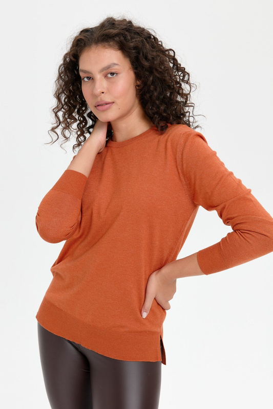 Patterned Women's Sweater DSN24K24358