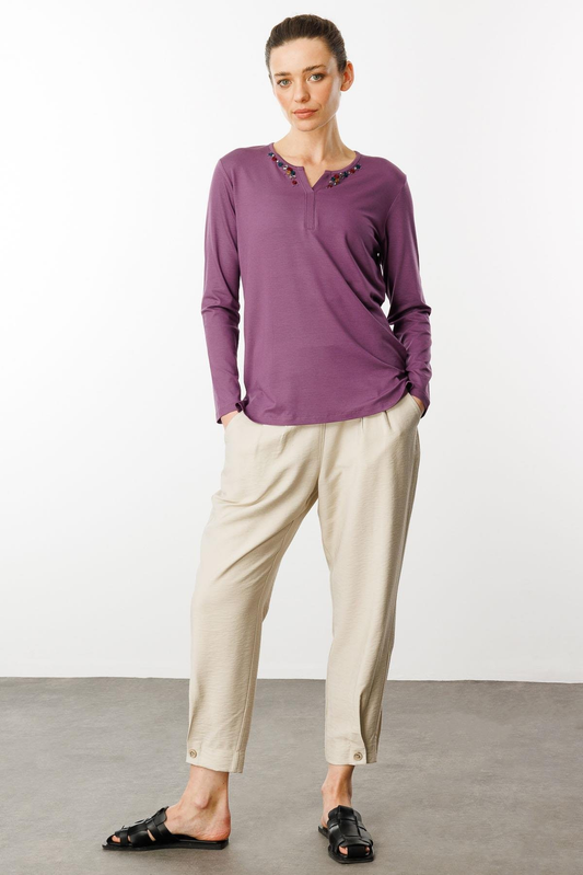 Pattern Women's Cotton Jersey DSN25705 