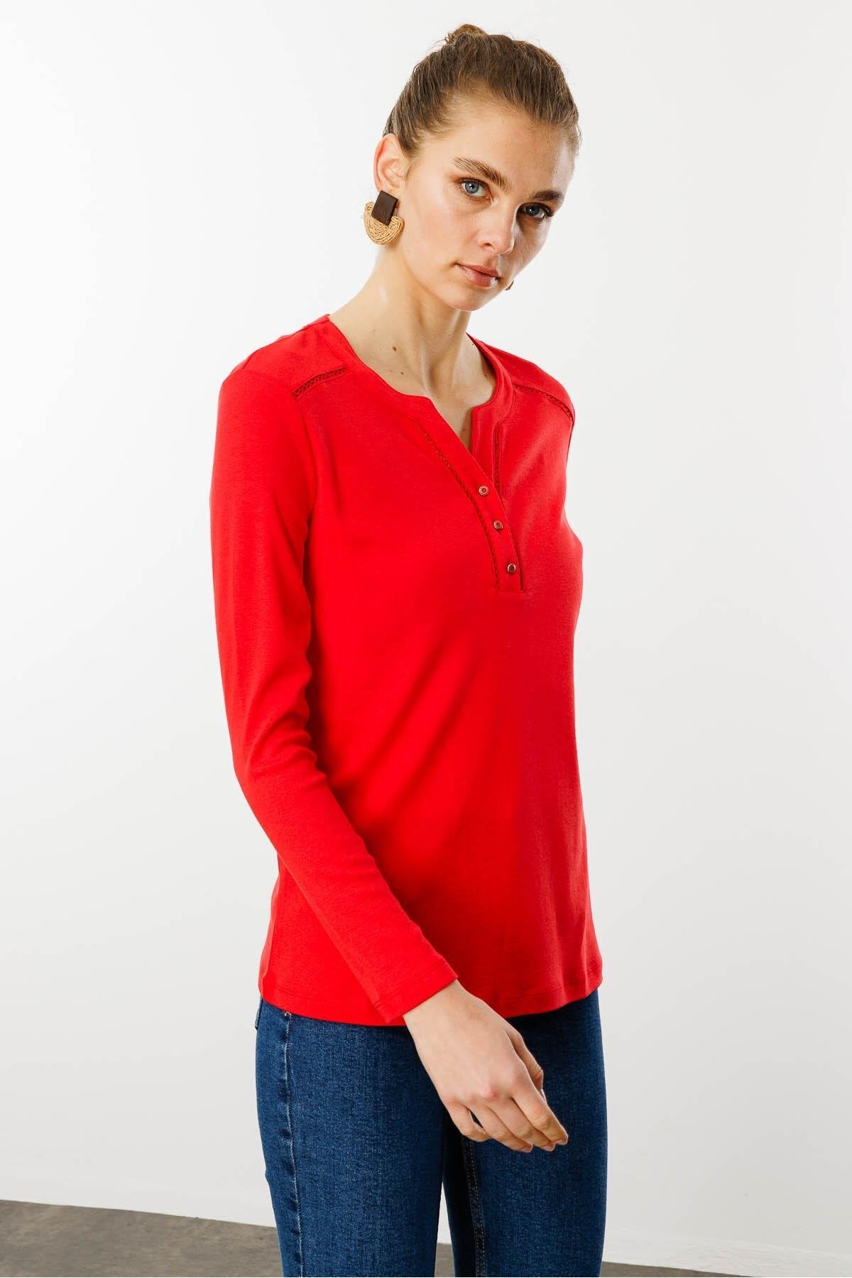 Desen Kadın T-Shirt DSN24012 Secondary image