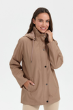 Patterned Women's Trench Coat DSN24K24417