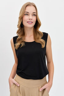 Desen Minimalist Kolsuz Oversize Kadın T-Shirt - Rahat ve Şık