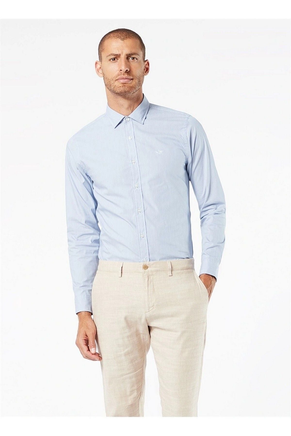 Dockers Erkek Gömlek: Minimalist Uzun Kol - Günlük & İş Main image