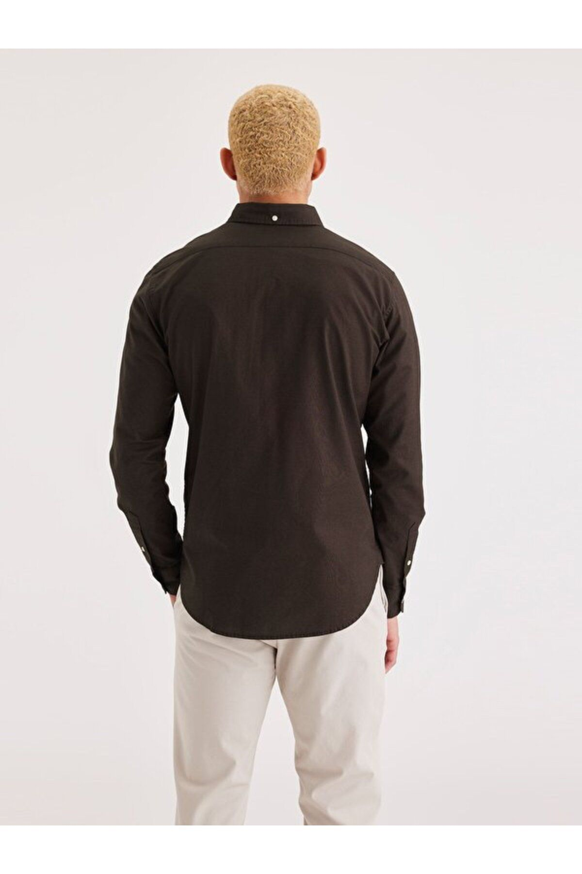 Dockers Minimalist Uzun Kol Erkek Gömleği - Günlük Şıklık Secondary image