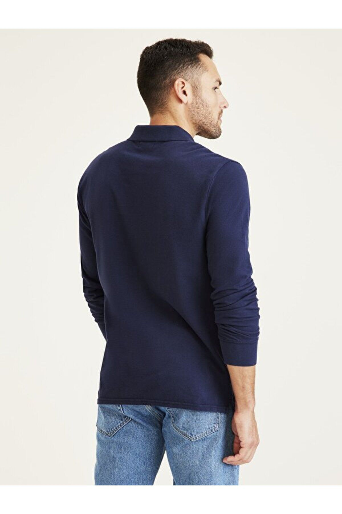 Dockers Erkek Uzun Kol Polo Yaka Gömlek - Minimalist ve Şık Secondary image